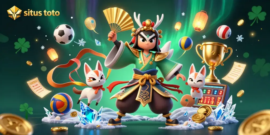 Engage with situs toto as you explore vibrant 3D casino scenes filled with dynamic sports betting elements.