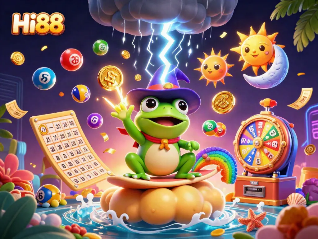 Experience Hi88's vibrant gaming adventure with enchanting characters and thrilling elements.