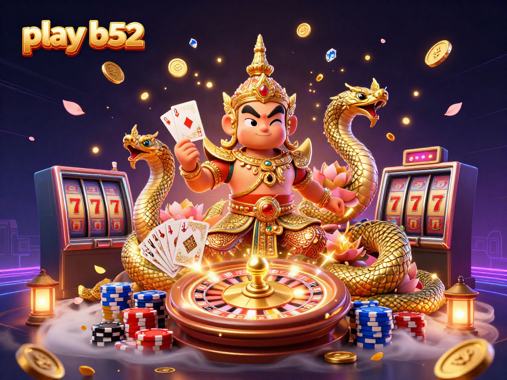 Play B52 and win big with exciting games and vibrant 3D casino elements.