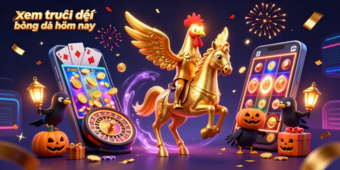 Xem trực tiếp bóng đá hôm nay với trải nghiệm sống động qua trò chơi slot 3D tại một casino kỳ diệu.