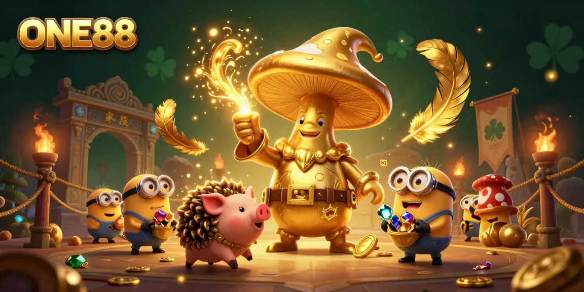 Join the excitement at ONE88, where players embrace the thrill of treasure hunting in a fantasy casino!