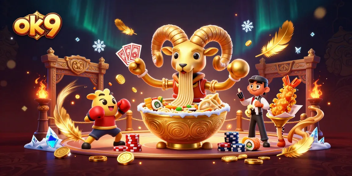 Engage with the exciting universe of ok 9, featuring vibrant casino characters and gaming elements.